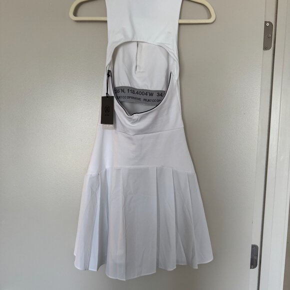 G/FORE. STRETCH HYBRID OPS PLEATED DRESS Size Small - Picture 3 of 4